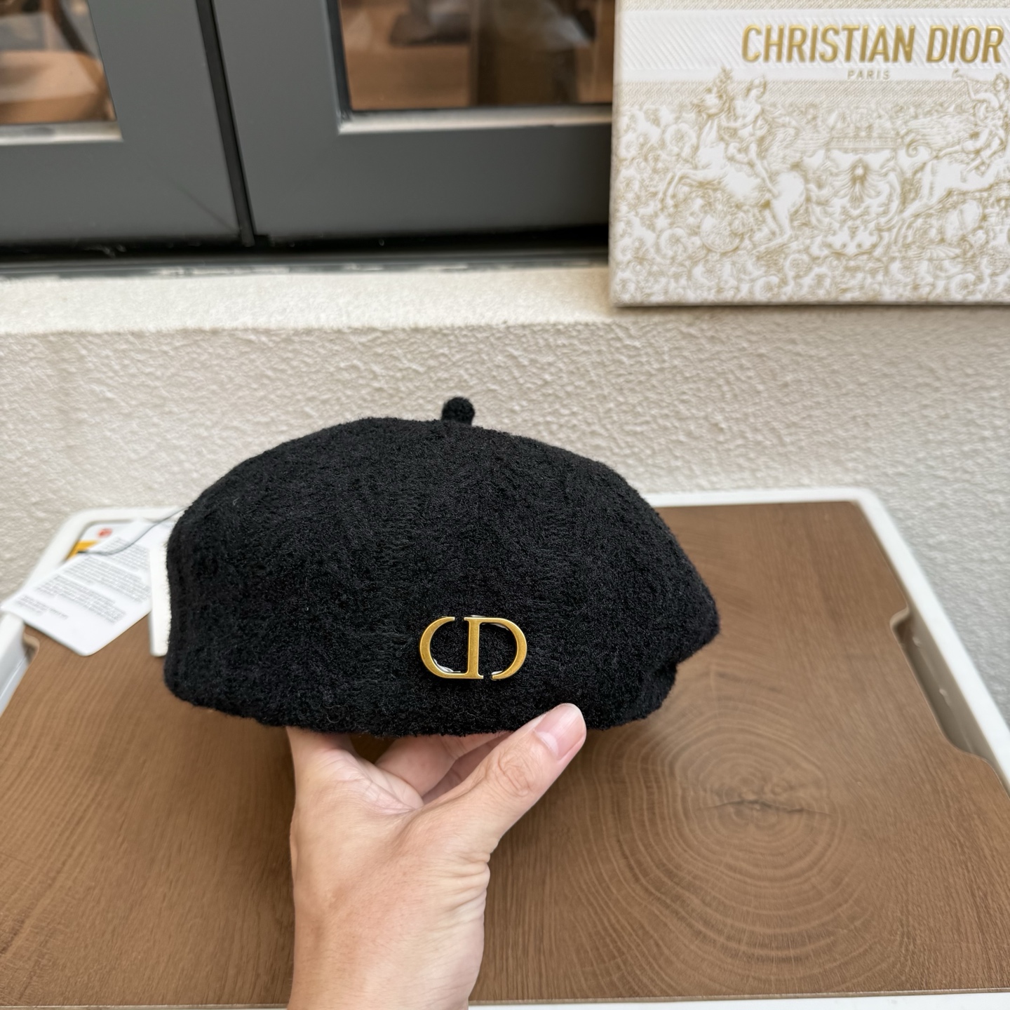 Dior迪奥新款羊毛贝雷帽