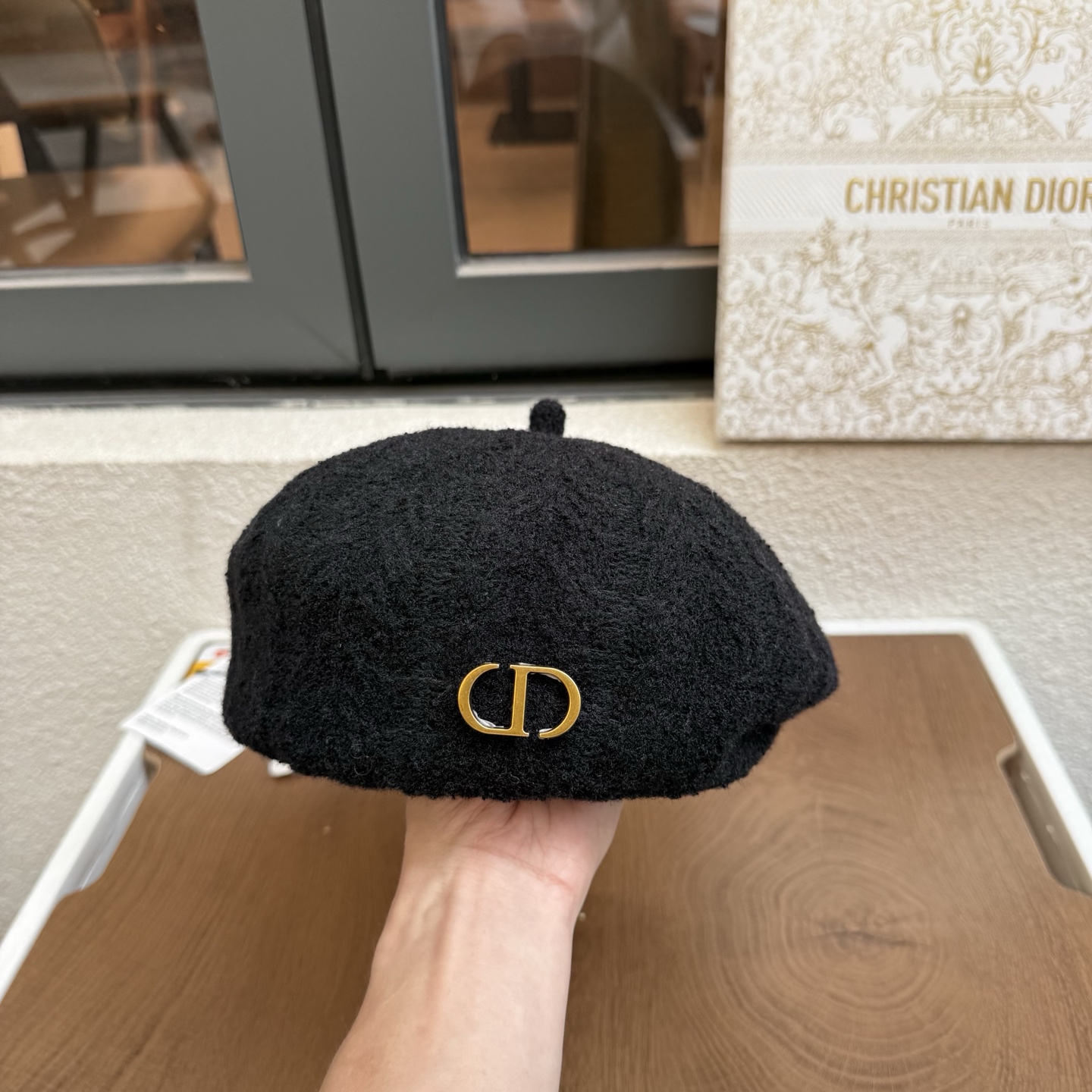 Dior迪奥新款羊毛贝雷帽