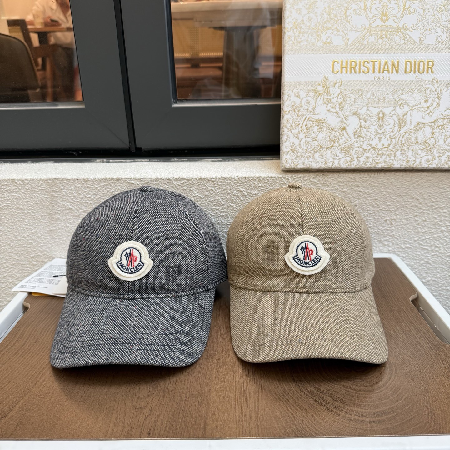 蒙口MONCLER秋冬新款棒球帽，时尚炸街单品，风格很OK，网红.时尚博主的最爱！高品质舒适透气，凹造型很好看