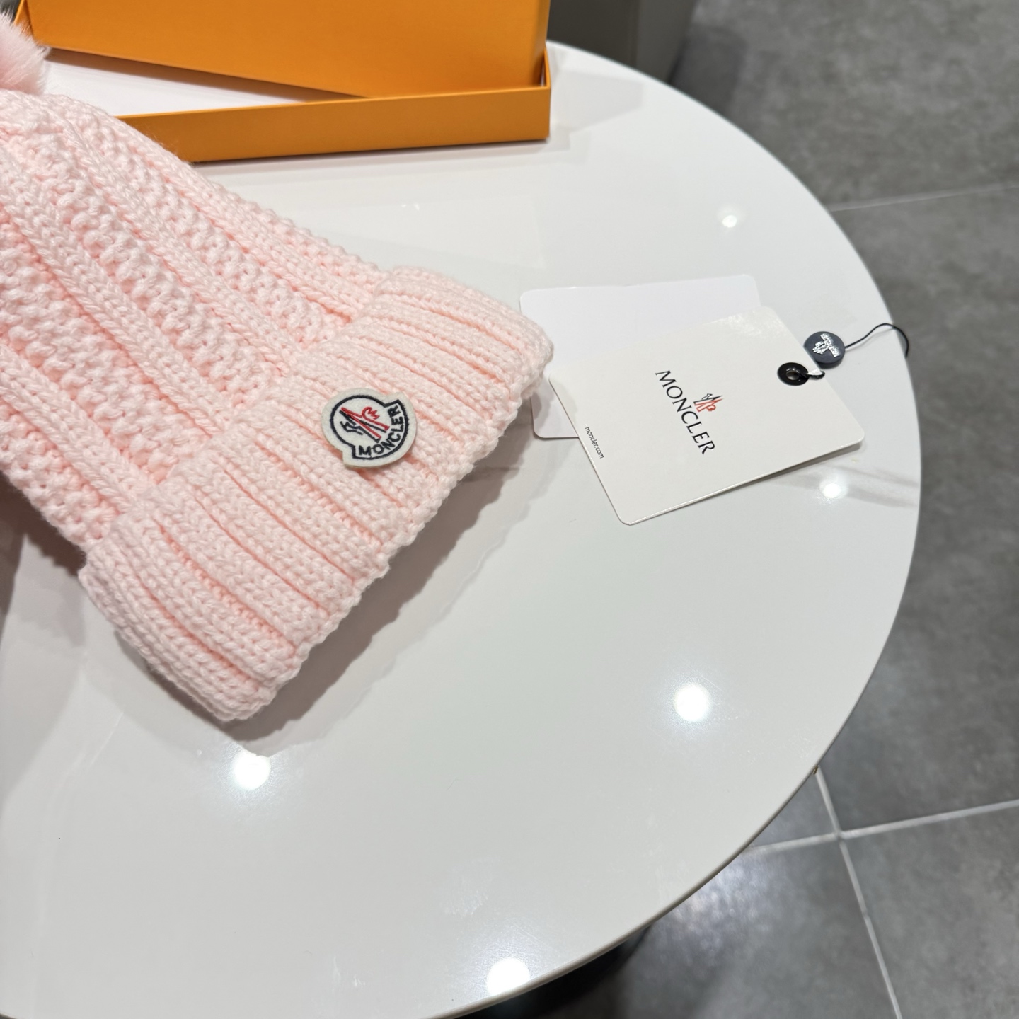 【MONCLER蒙口】2026秋冬新款大牌毛球毛线帽# 非常有质感的一款～闭眼入