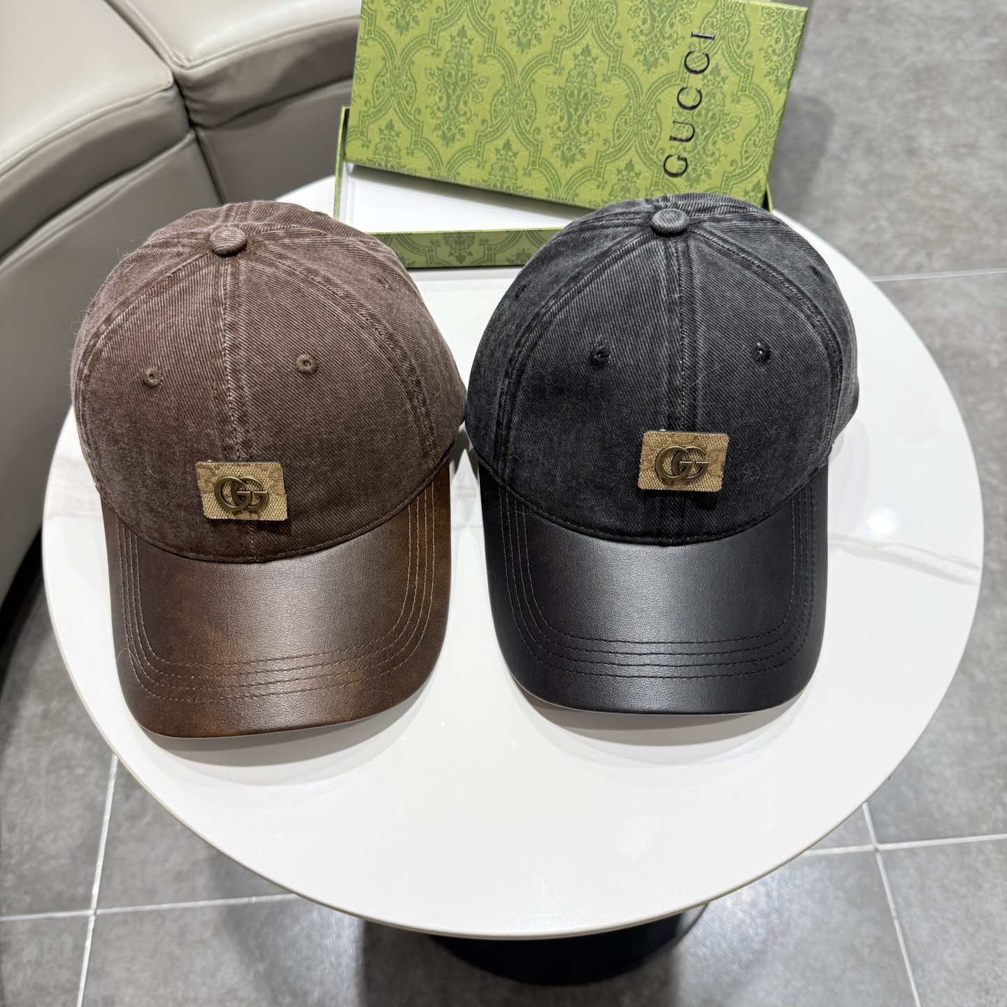 【GUCCI古奇】2026秋冬新款专柜时尚潮流款棒球帽，新款出货，大牌款超好搭配，赶紧入手！