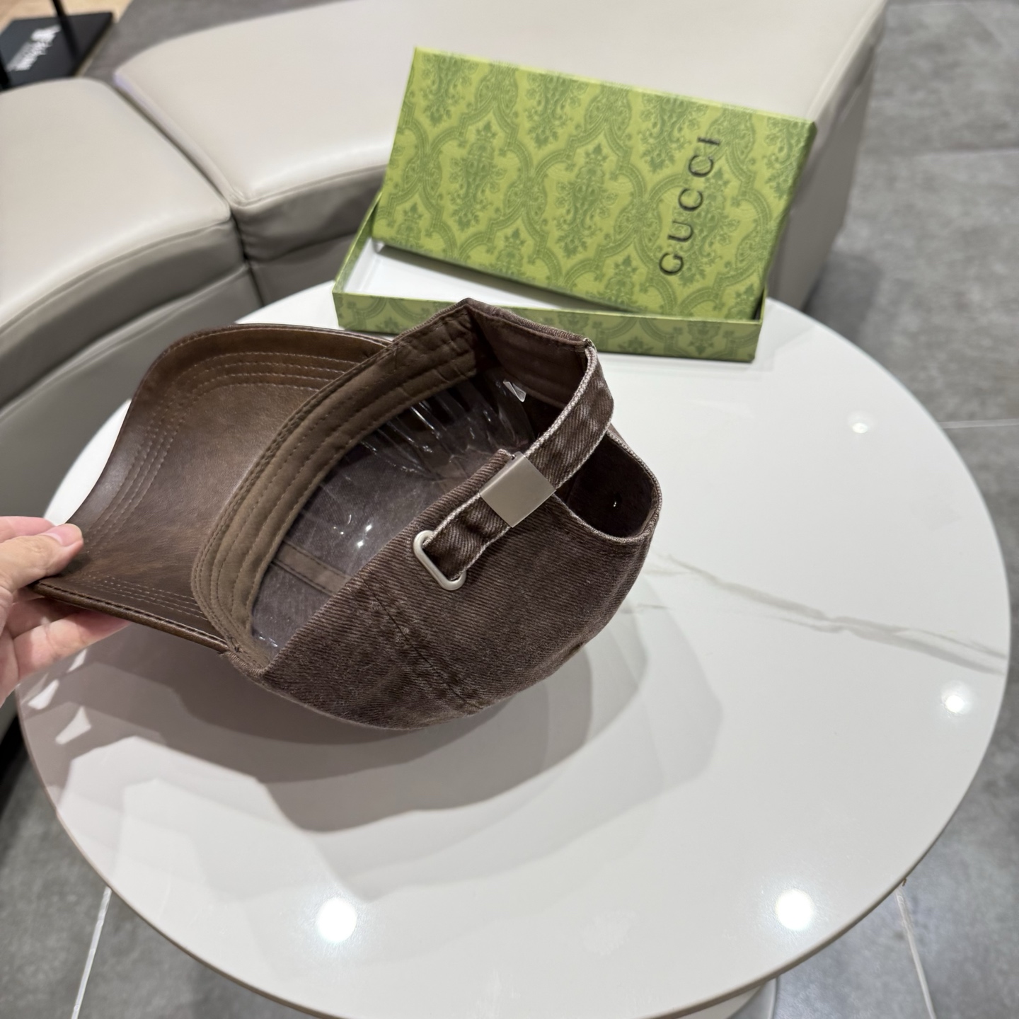 【GUCCI古奇】2026秋冬新款专柜时尚潮流款棒球帽，新款出货，大牌款超好搭配，赶紧入手！