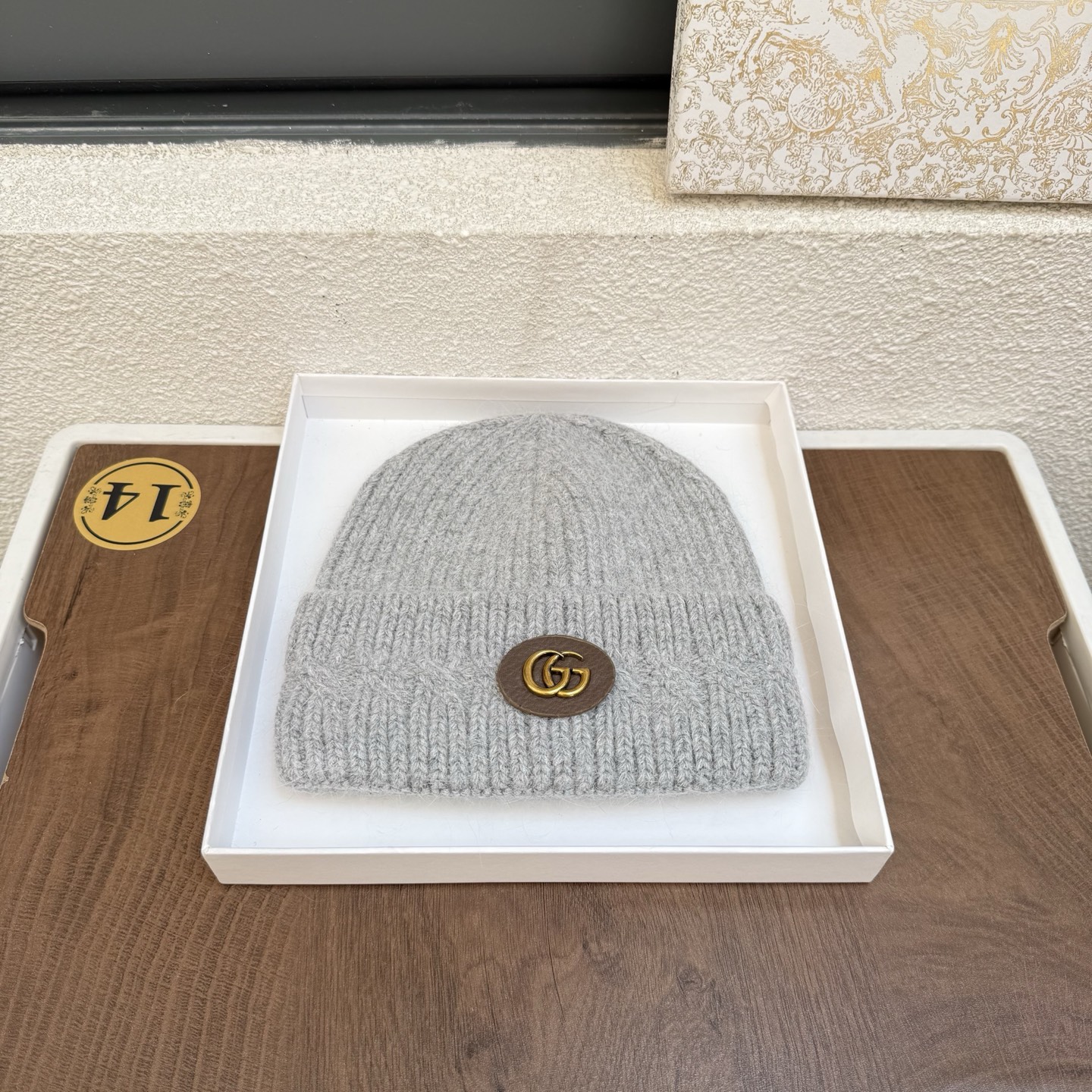 Gucci古奇秋冬新款毛线帽，兔毛面料，男女同款