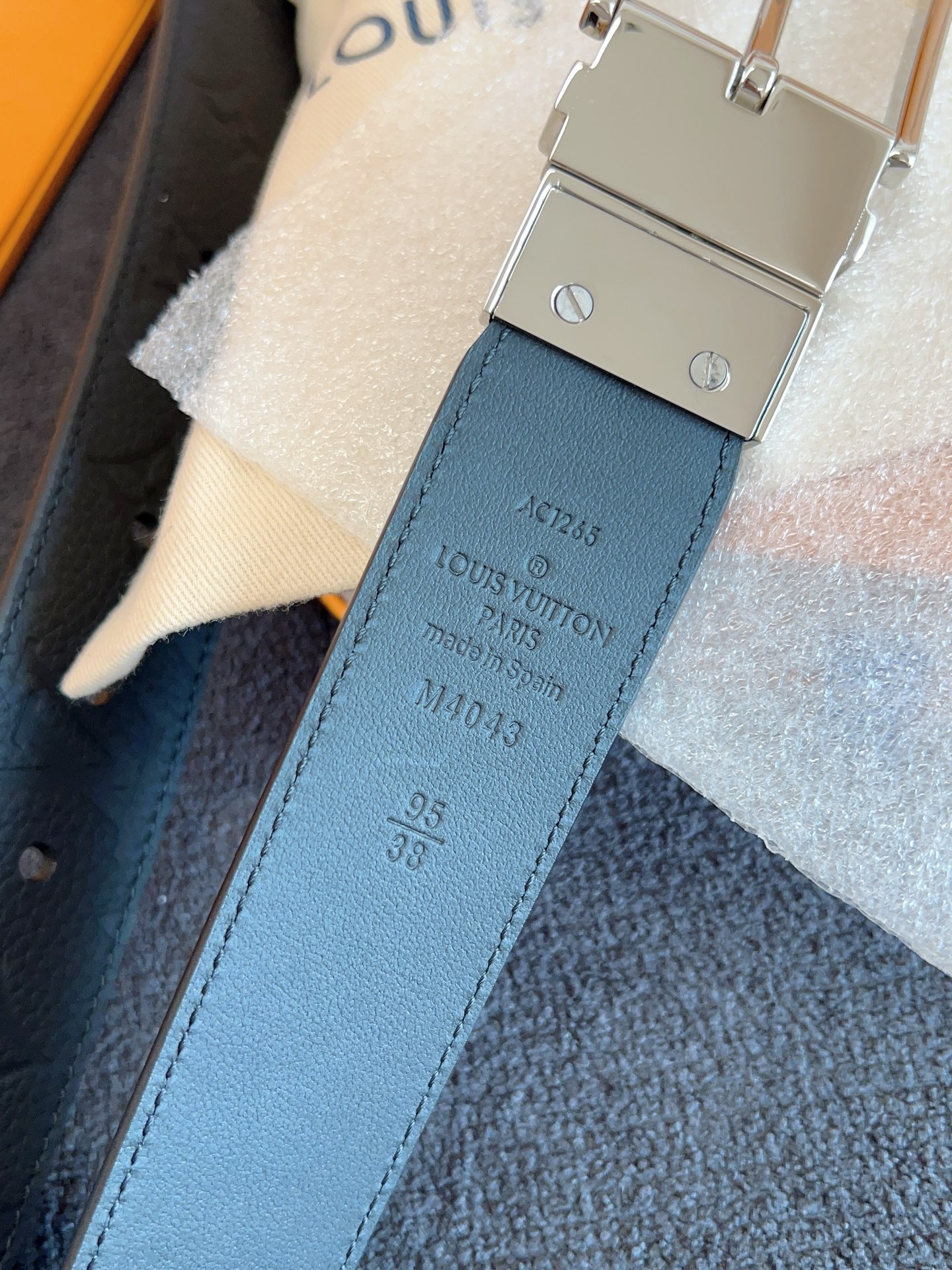 High-Quality LV Men’s Waist Belt with Monogram Pattern and Morten Style - 图片 9