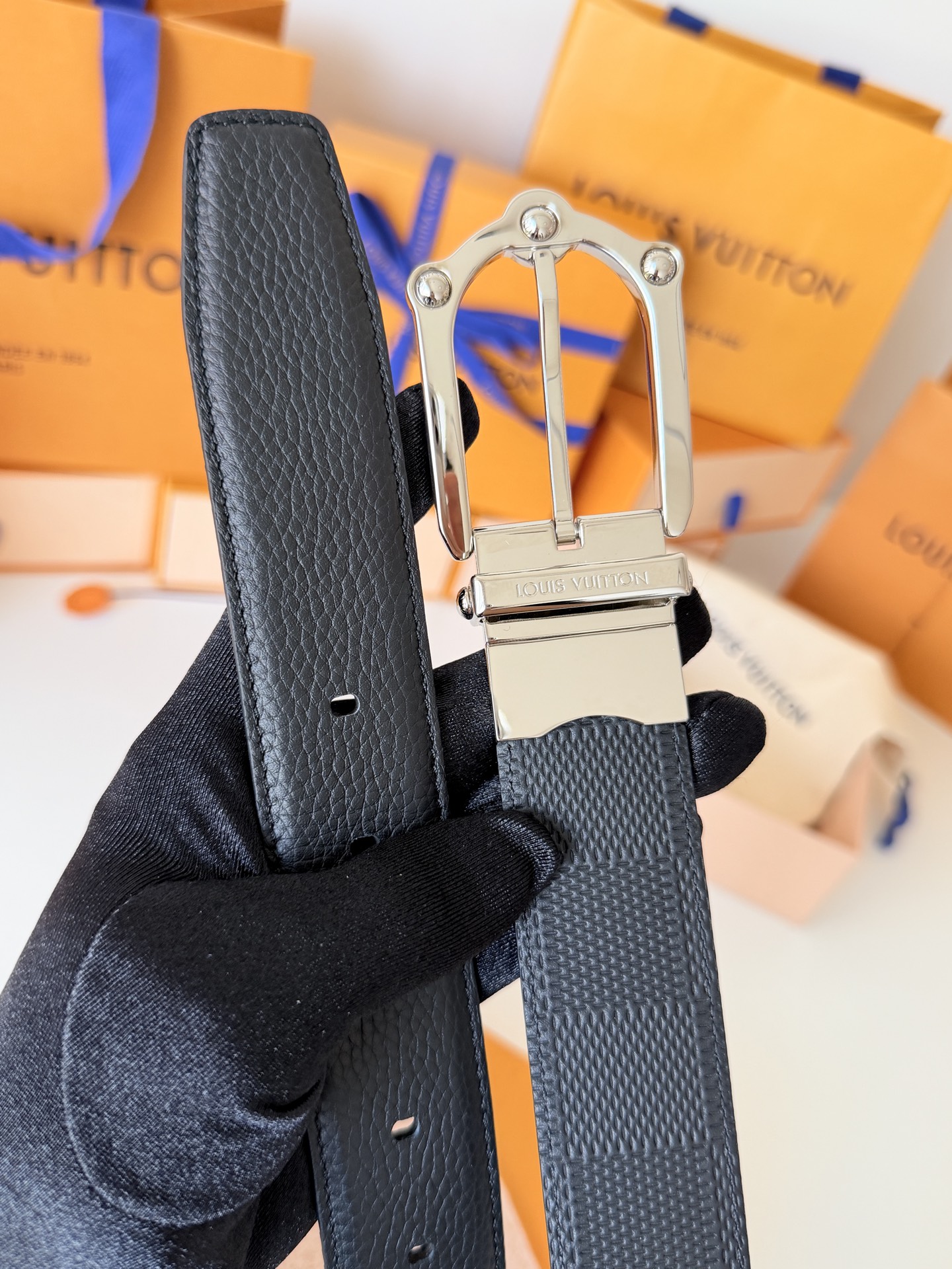 Louis Vuitton LV3.5cm宽M4365