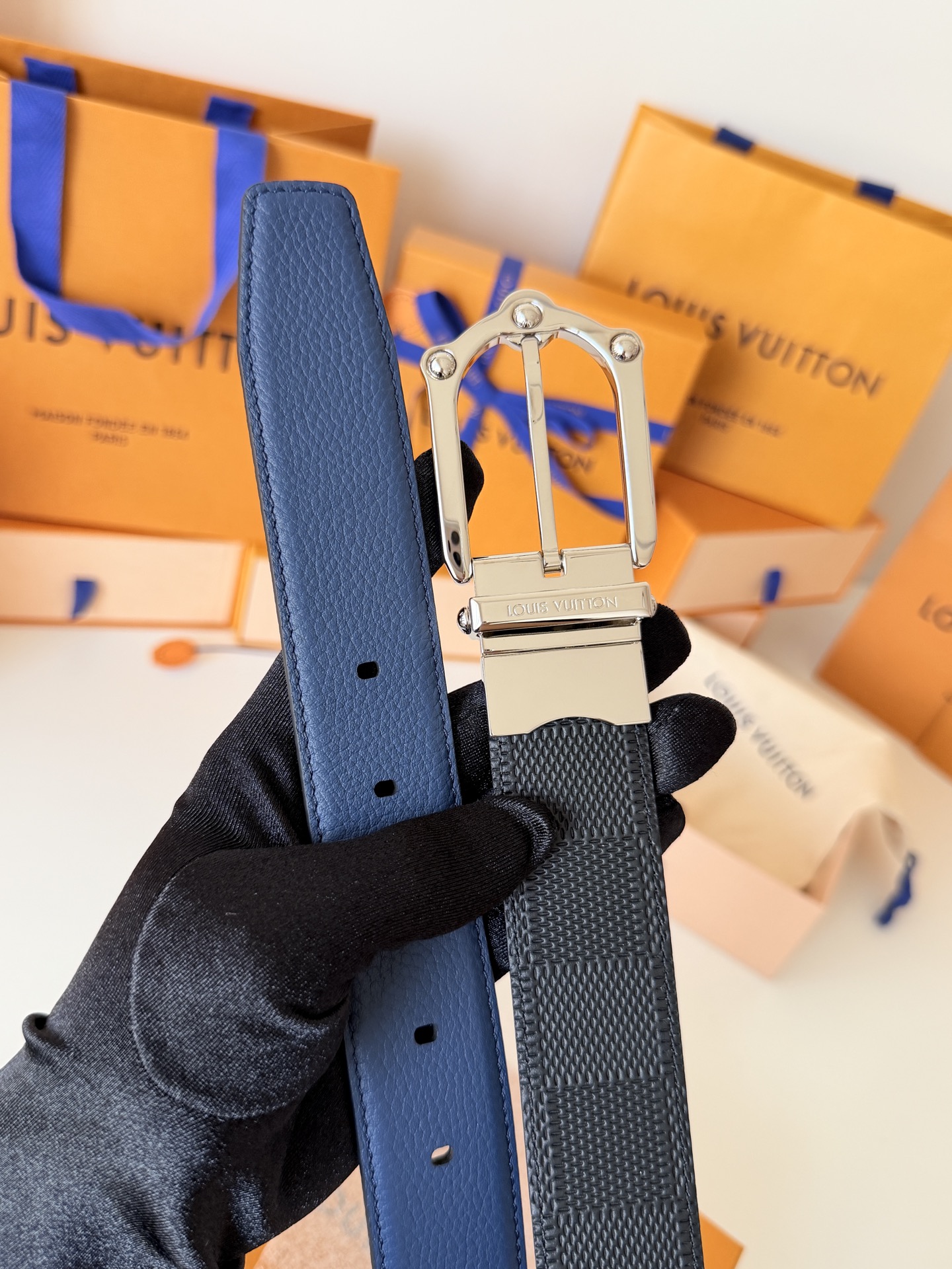 Louis Vuitton LV3.5cm宽M4364