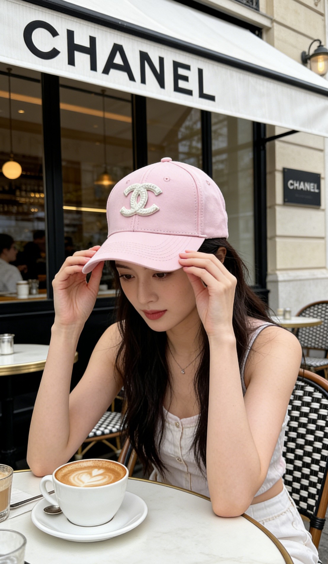 🎀爆款Chanel香奈儿硬顶棒球帽