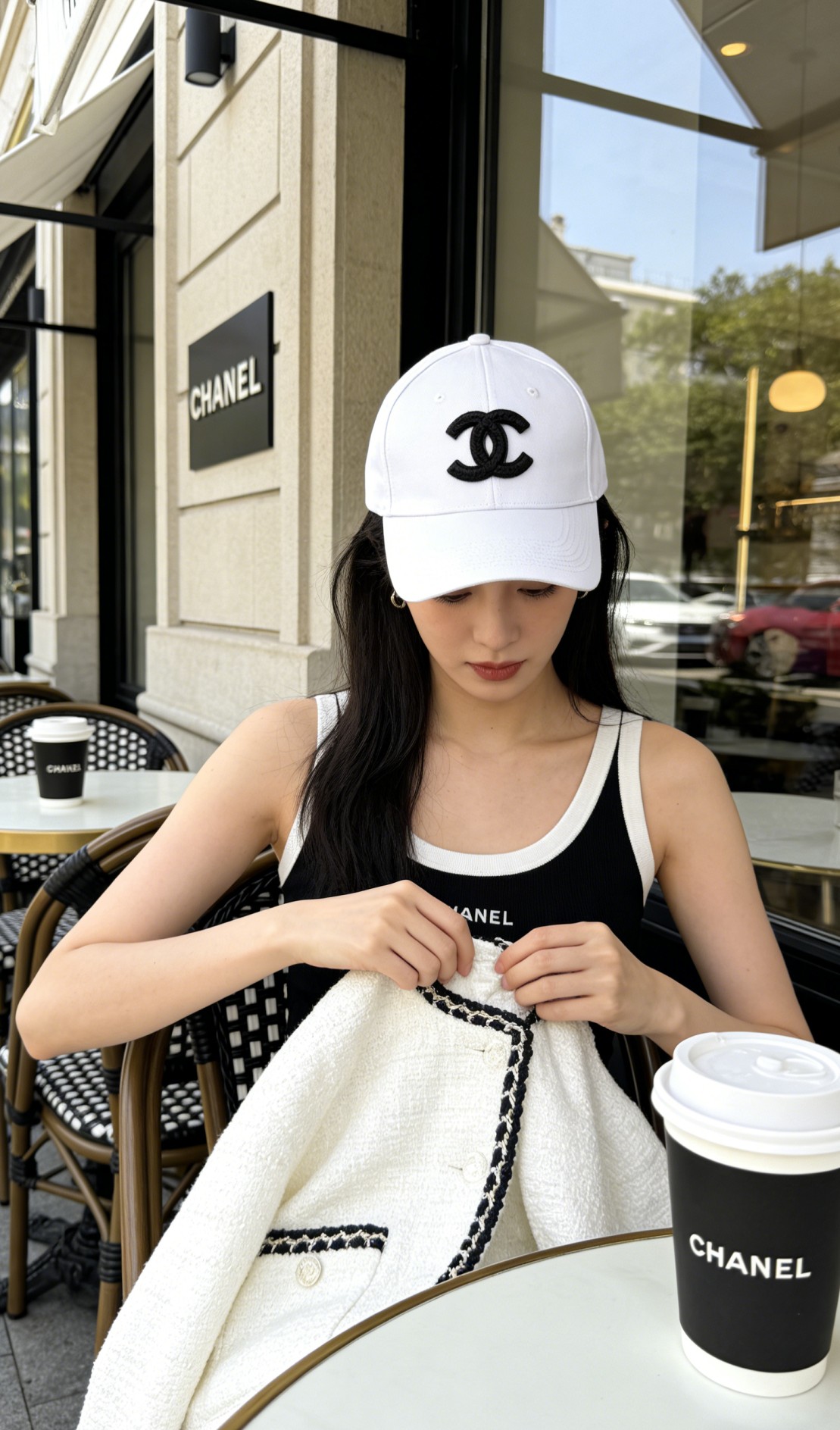 🎀爆款Chanel香奈儿硬顶棒球帽