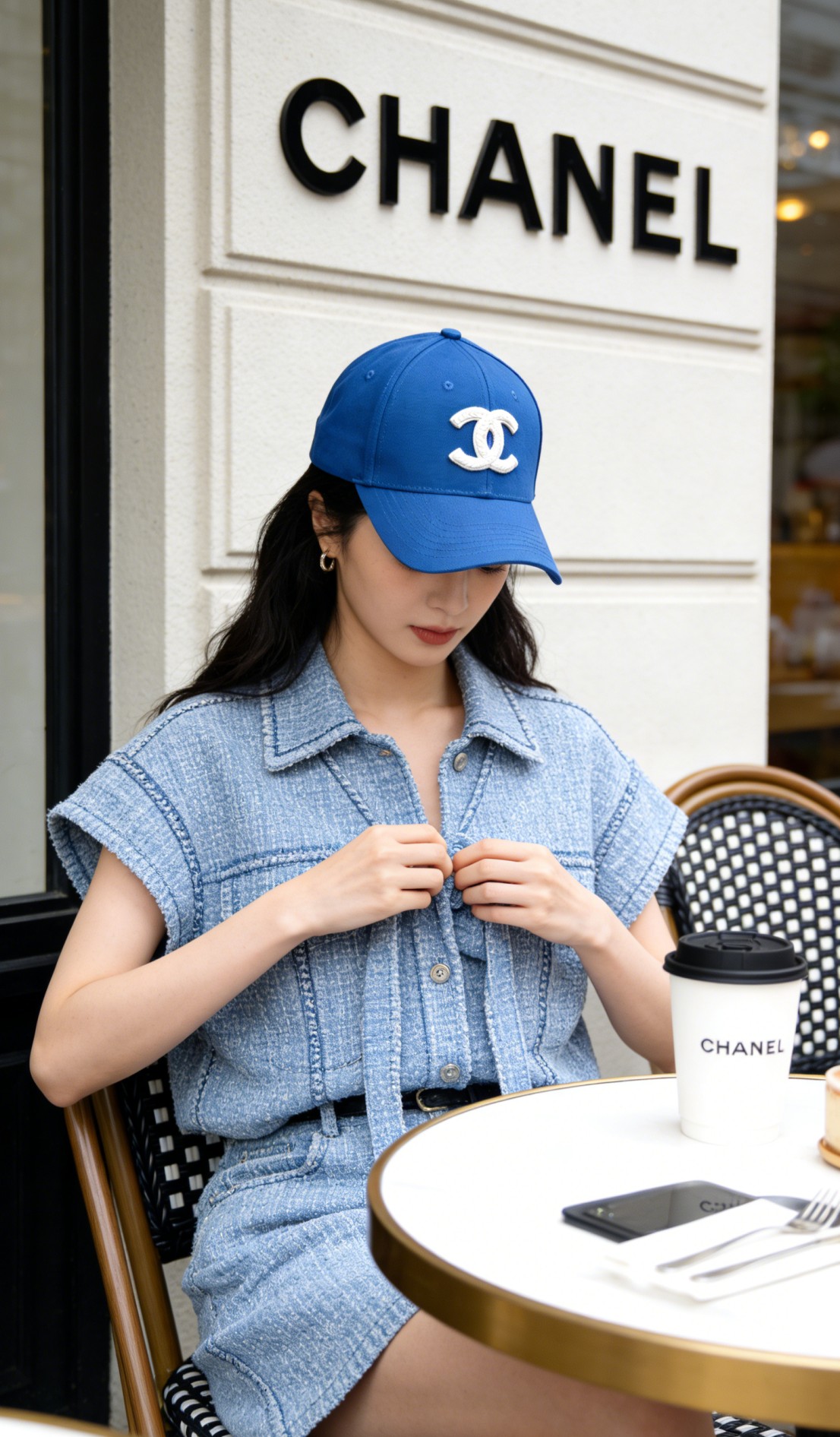 🎀爆款Chanel香奈儿硬顶棒球帽