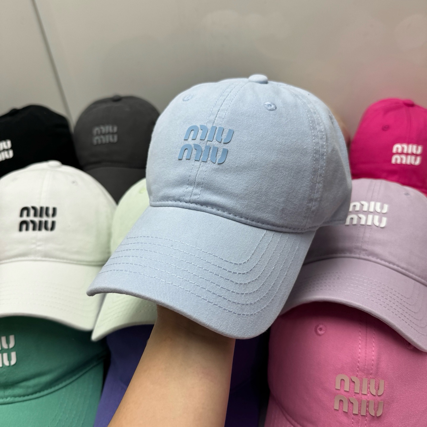 🎀Miumiu软顶棒球帽