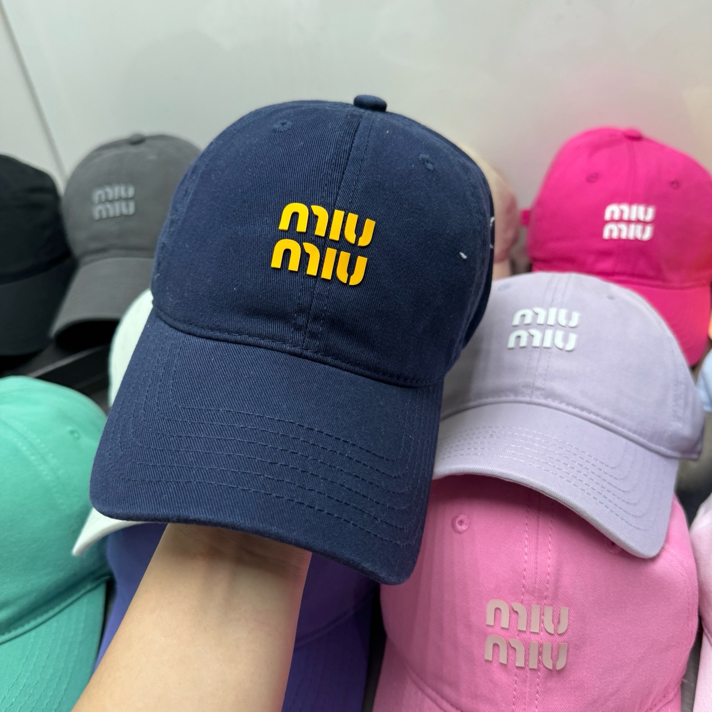 🎀Miumiu软顶棒球帽