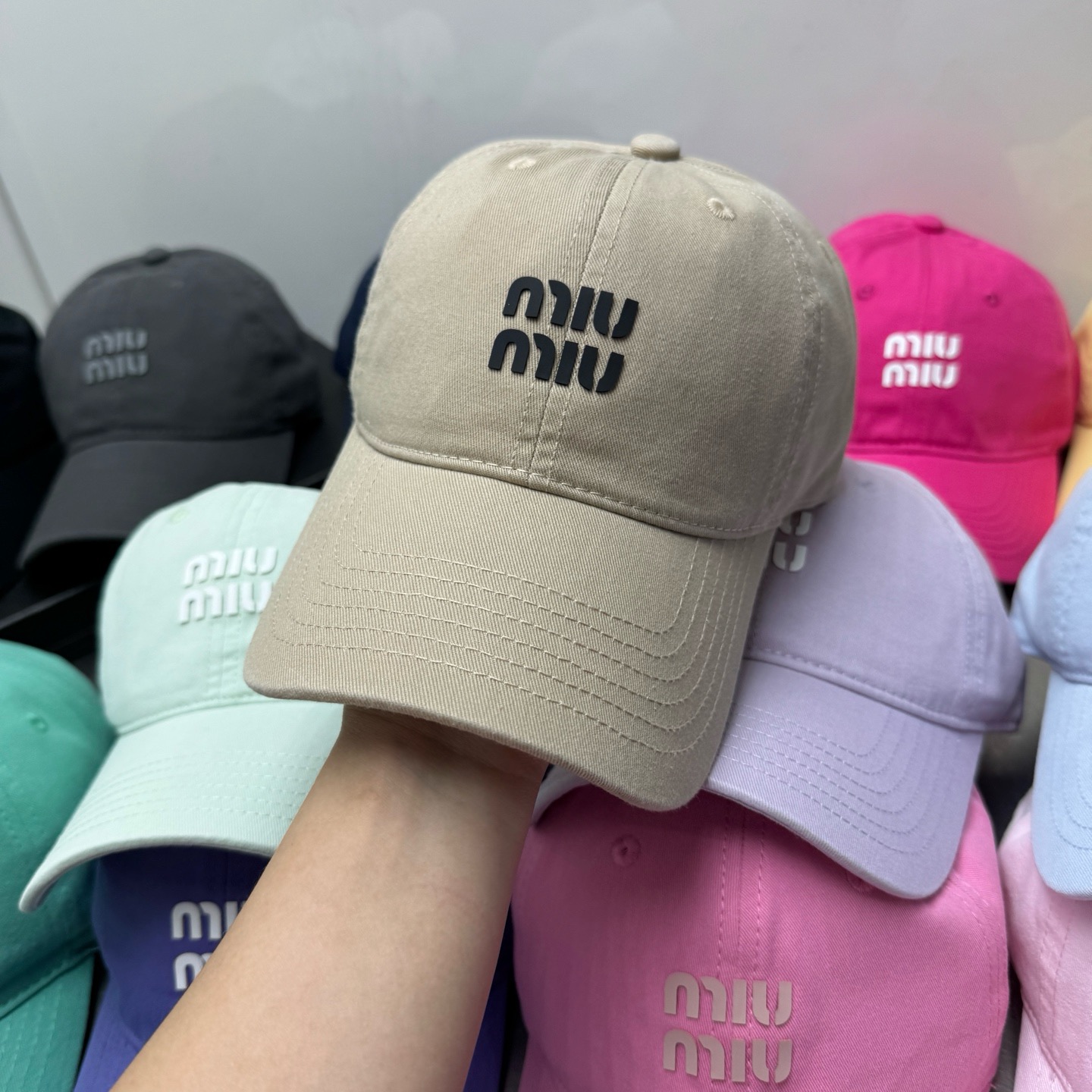 🎀Miumiu软顶棒球帽