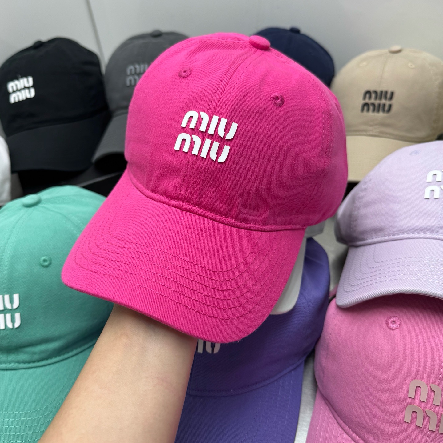 🎀Miumiu软顶棒球帽