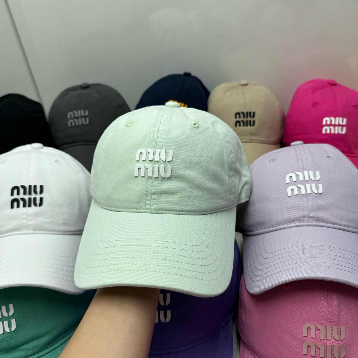 🎀Miumiu软顶棒球帽