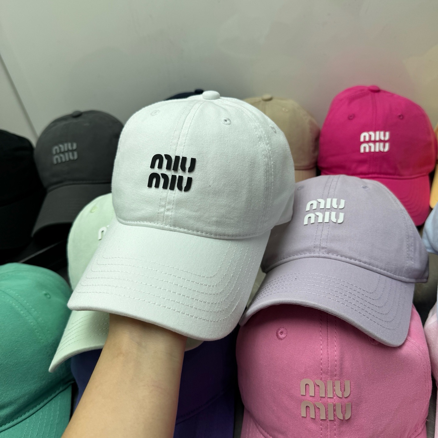 🎀Miumiu软顶棒球帽