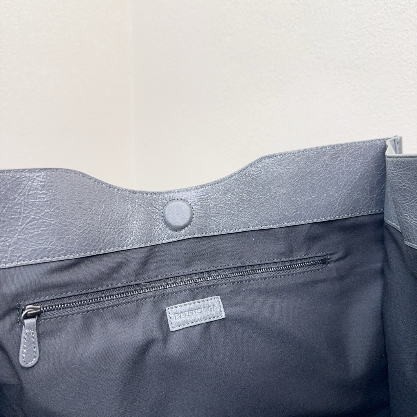 パリスタイル灰色大号トートバッグ