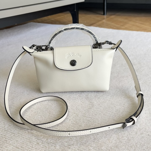 Longchamp Real shot of white model