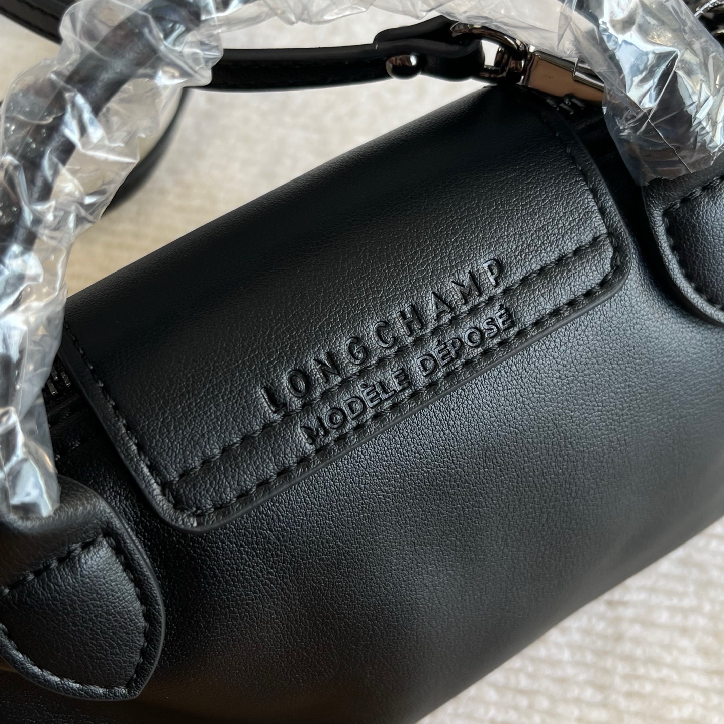 Longchamp Soft cow leather feels good