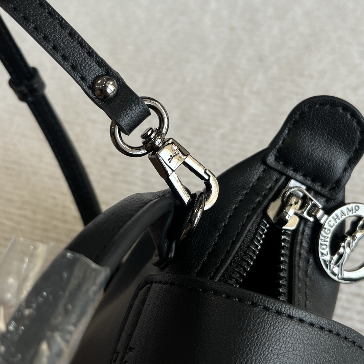 Longchamp Soft cow leather feels good