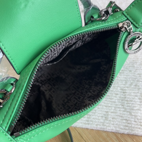Longchamp Real shot of green inner scale