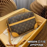 Top Perfect Fake
 Louis Vuitton Camera Bags Crossbody & Shoulder Bags Yellow Unisex Monogram Canvas Vintage M51274