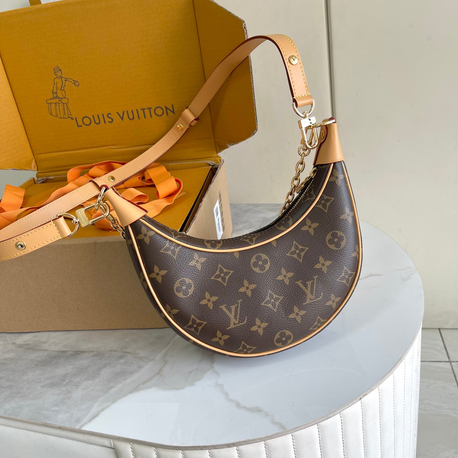 路易威登 Louis Vuitton 高定典藏经典高奢皮具手袋托特包斜挎包女包 #A3A4D97A 2