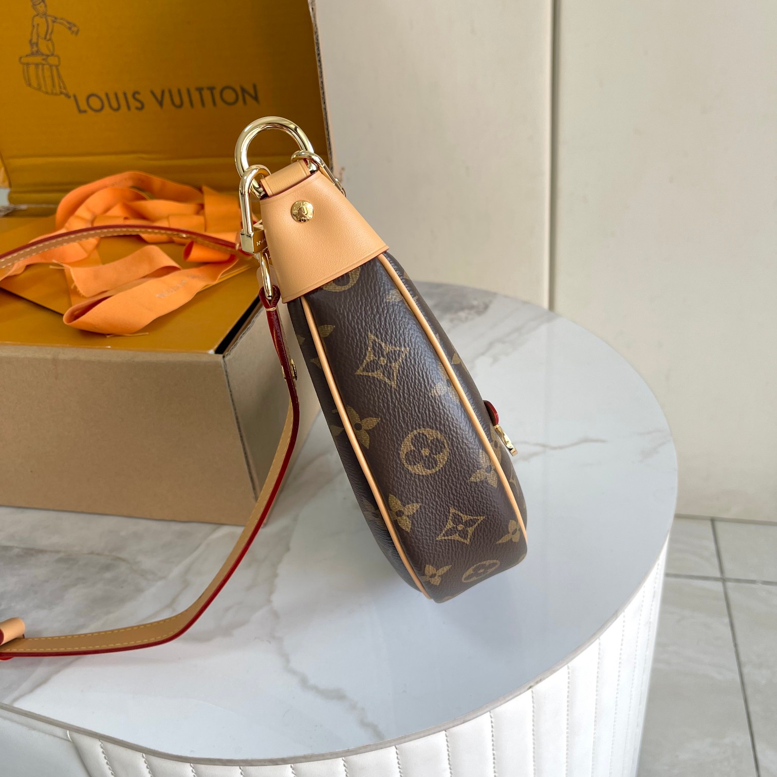 路易威登 Louis Vuitton 高定典藏经典高奢皮具手袋托特包斜挎包女包 #A3A4D97A 3