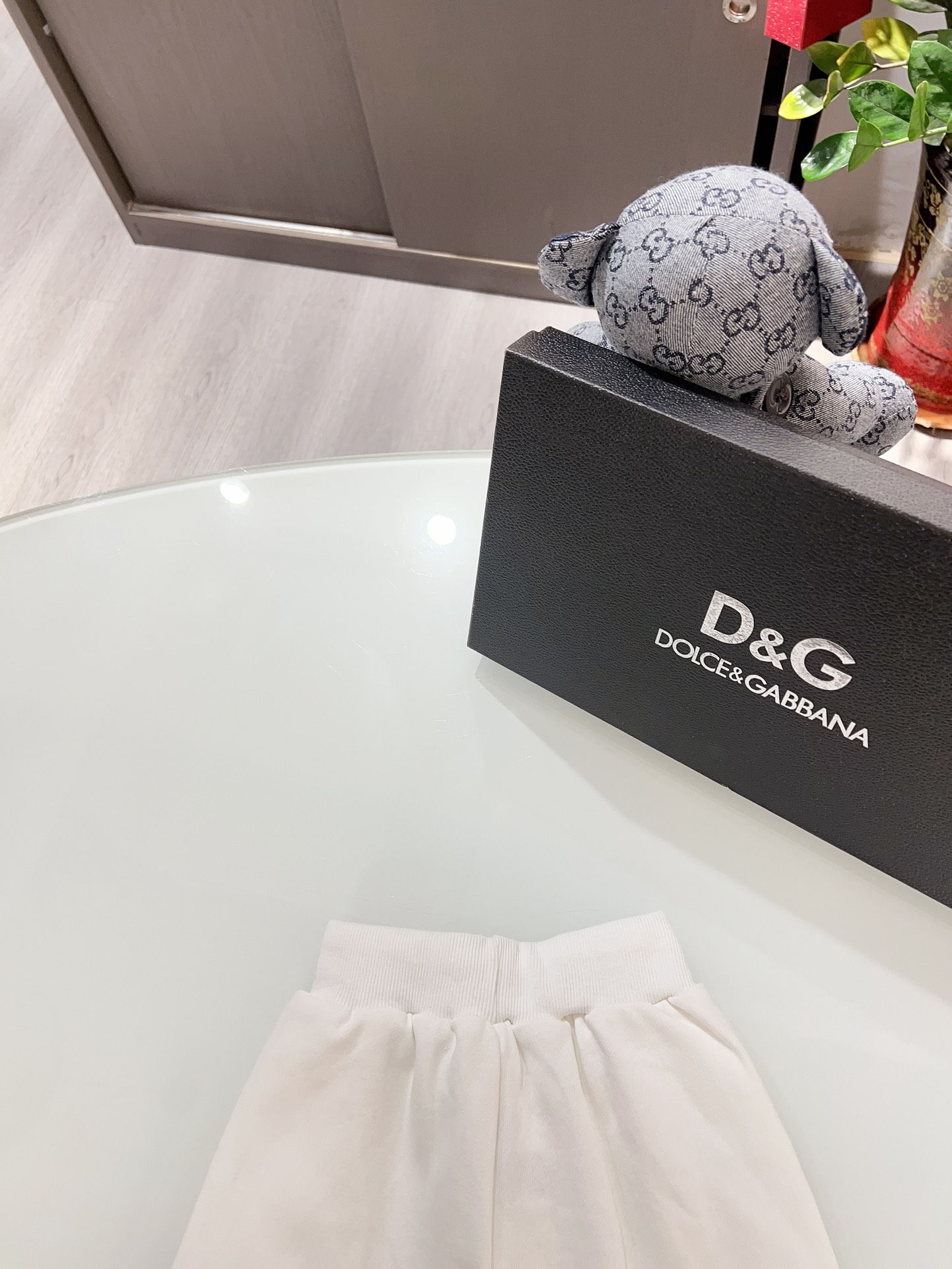 DG Logo Print Cotton Bermuda Shorts - Comfortable & Stylish Loungewear 9 i1717323279 4202 5