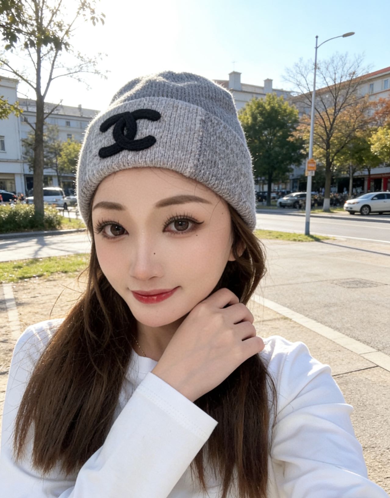 P香奈儿CHANEL，官网小香爆款针织帽！小红书新品发布，太🉑️了，高弹面料 经典色系，男女同款哦