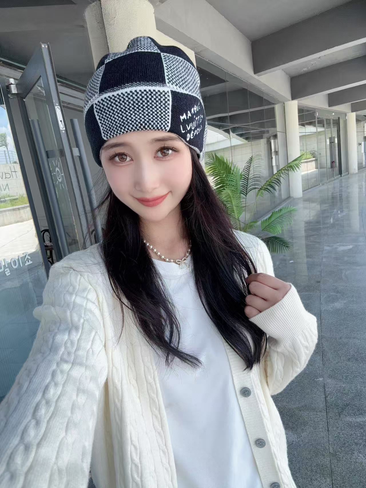 配防尘袋〈对版高品质，羊毛品质认准咯〉路易威登LOUIS VUITTON🎩官方热卖爆款，羊毛针织毛线帽，