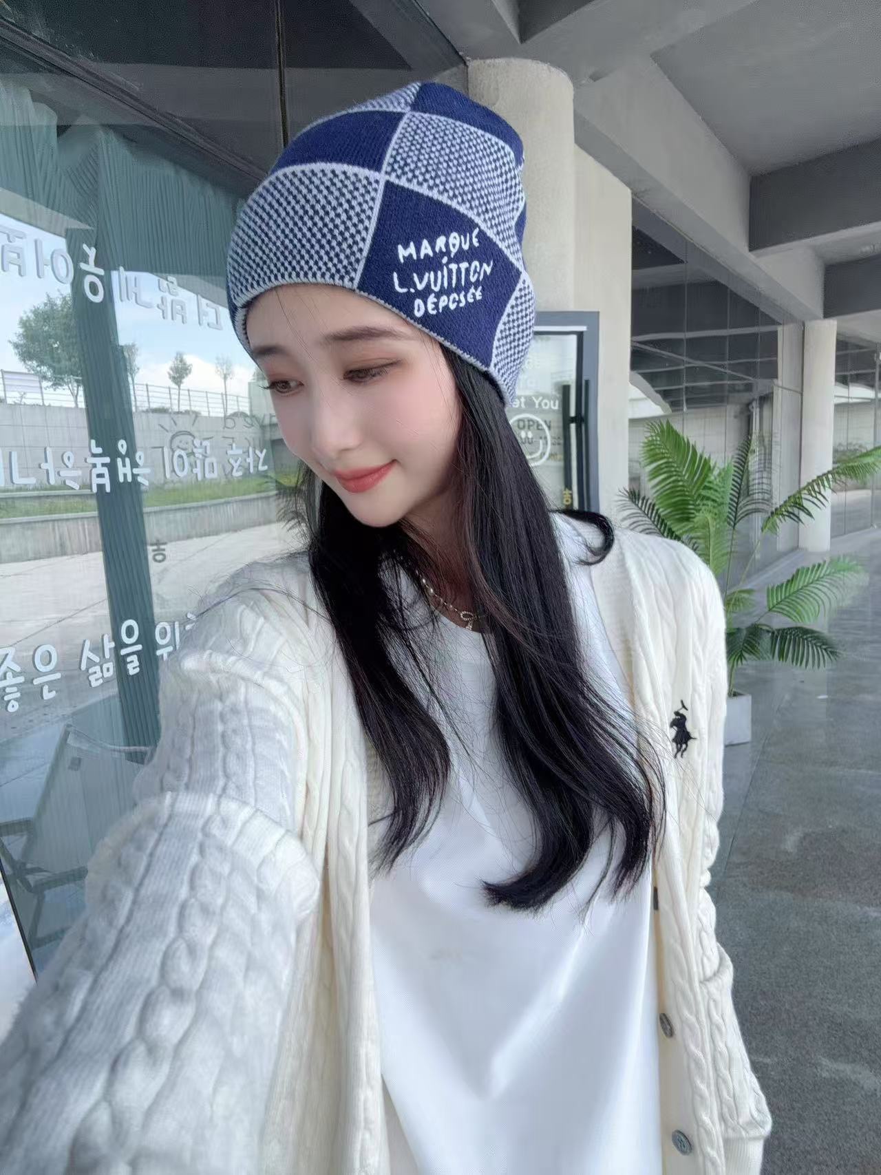 配防尘袋〈对版高品质，羊毛品质认准咯〉路易威登LOUIS VUITTON🎩官方热卖爆款，羊毛针织毛线帽，