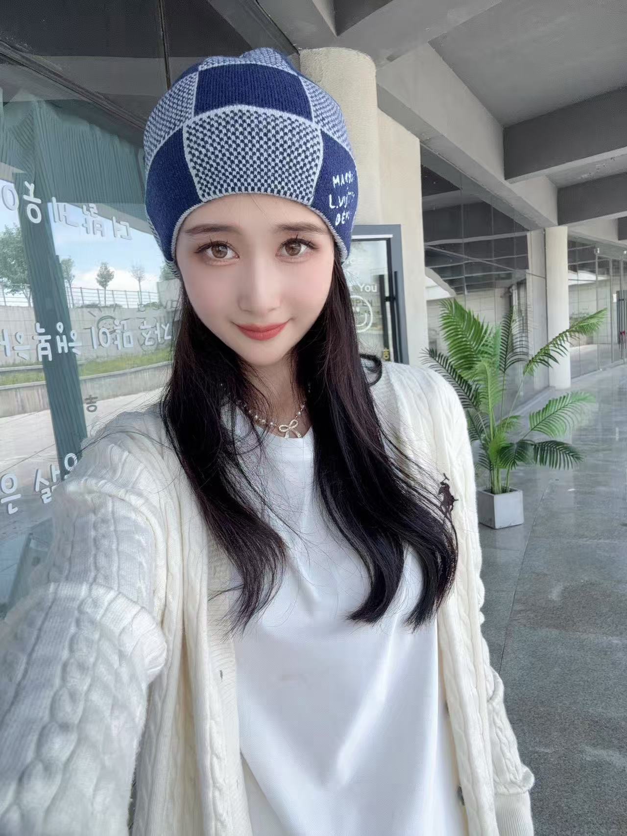 配防尘袋〈对版高品质，羊毛品质认准咯〉路易威登LOUIS VUITTON🎩官方热卖爆款，羊毛针织毛线帽，