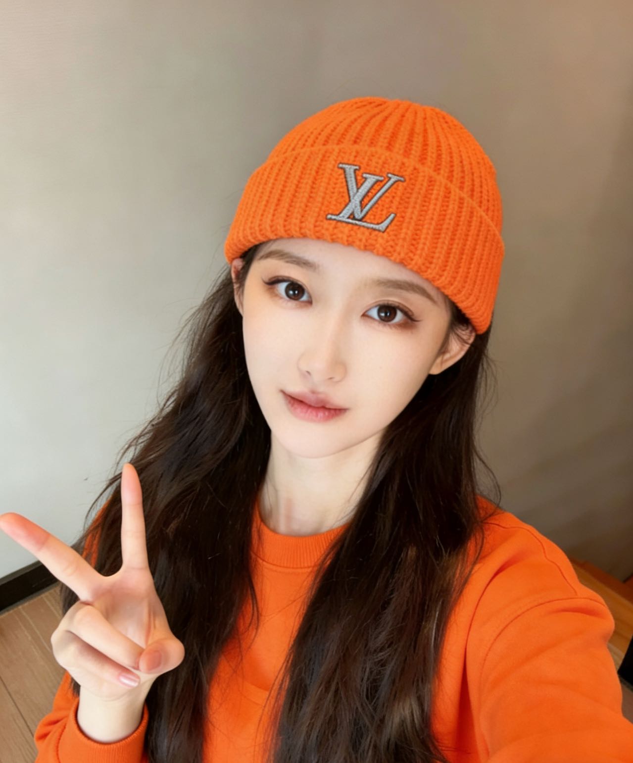 配防尘袋〈对版高品质，羊毛品质认准咯〉路易威登LOUIS VUITTON🎩官方热卖爆款，羊毛针织毛线帽，