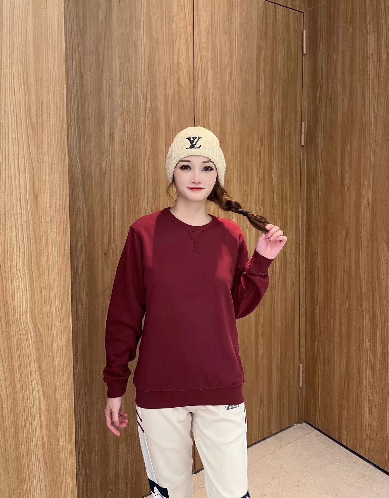 配防尘袋〈对版高品质，羊毛品质认准咯〉路易威登LOUIS VUITTON🎩官方热卖爆款，羊毛针织毛线帽，