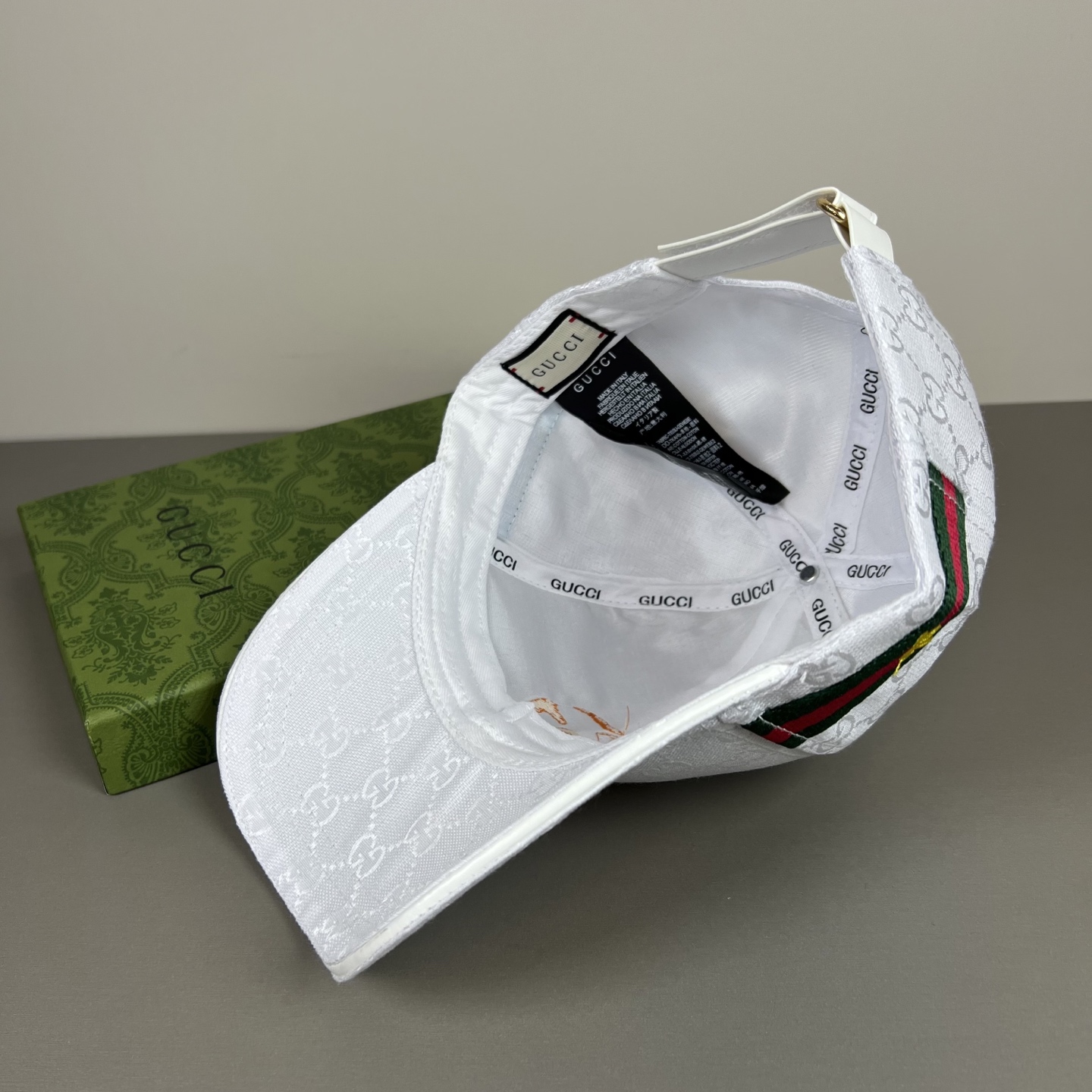 🌾古奇棒球帽♥️GUCCI🧢官网新品，棒球帽，原单品质火爆来袭 。🎩 工艺非常精美 高档大气上档次！低调