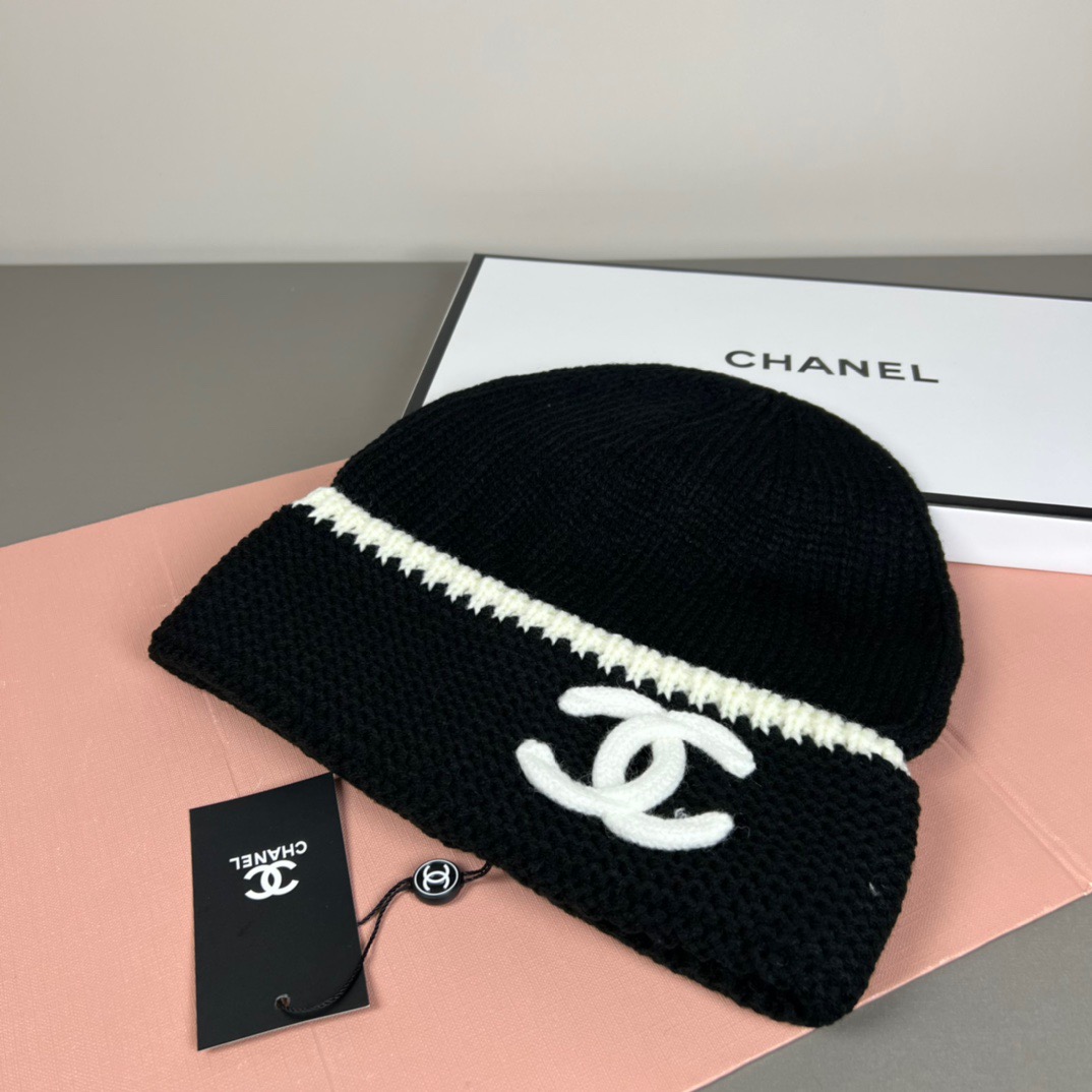 Chanel 博主推荐款毛线帽，小红书 ，手感超柔软舒适的针织线帽，弹性极佳