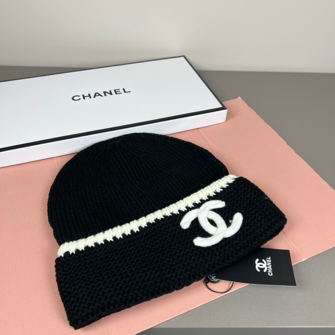 Chanel 博主推荐款毛线帽，小红书 ，手感超柔软舒适的针织线帽，弹性极佳
