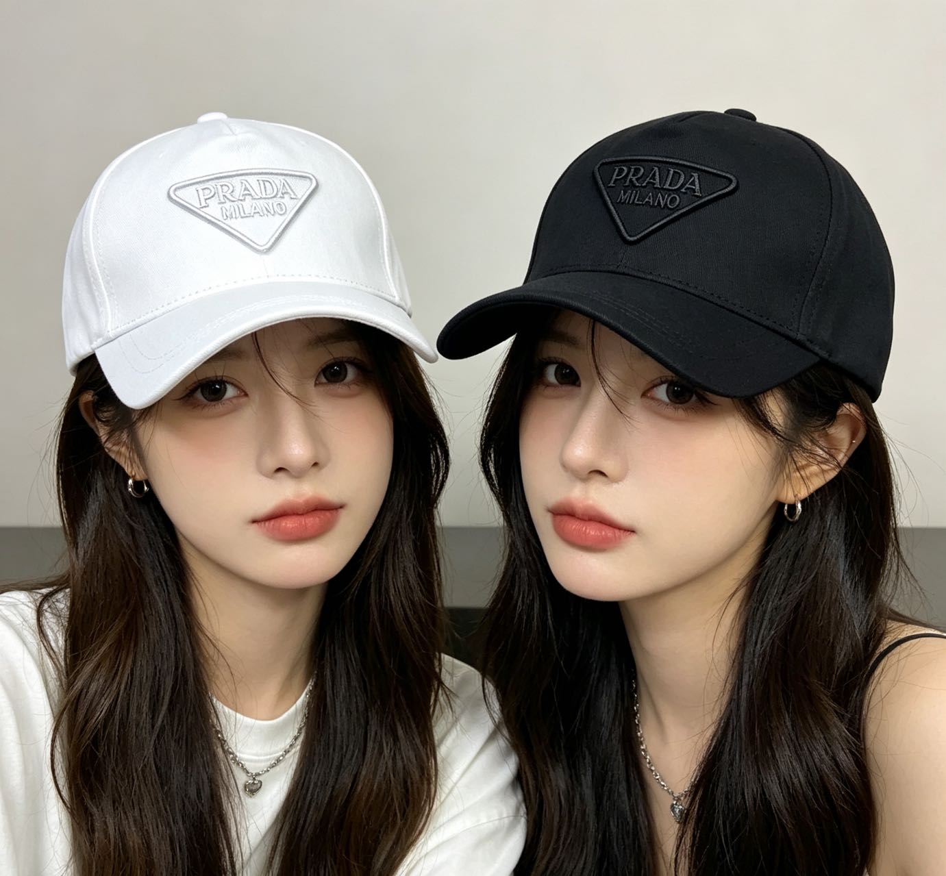 Prada 普拉达 三角标棒球帽 戴一万年都 日常刚需 颜色完美 帽型正点 简直谁戴都 百搭