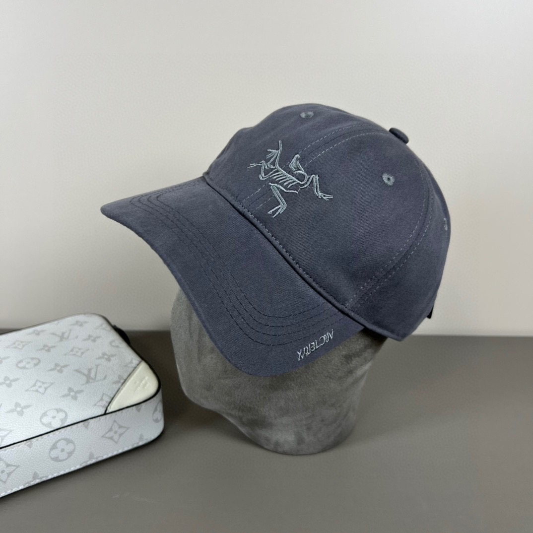Arc'teryx 始祖鸟新款刺绣 同步棒球帽 出街，潮人 超好搭