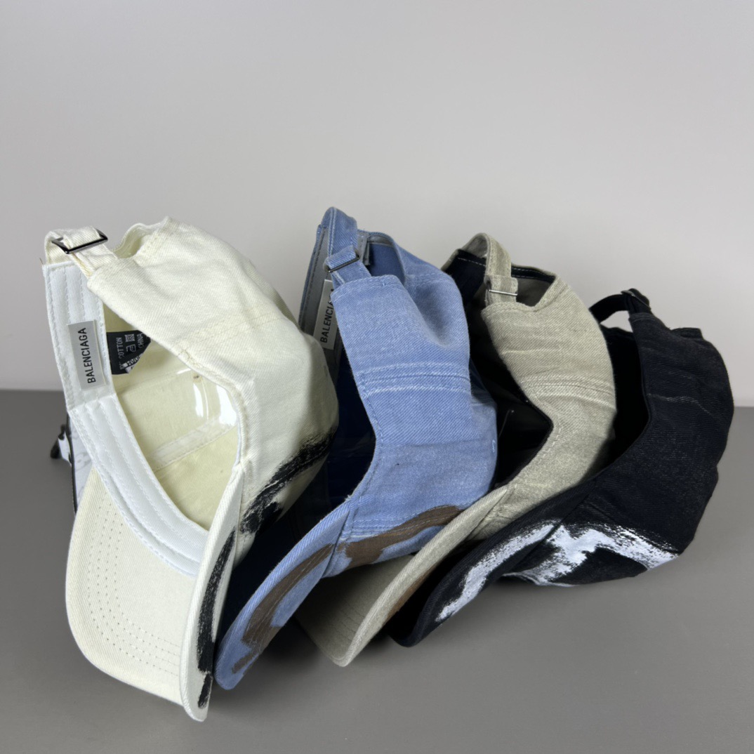 🌾BALENCIAGA巴黎世家新款logo棒球帽，很酷的色系，男女佩戴都有不同style，第一P抢先出货
