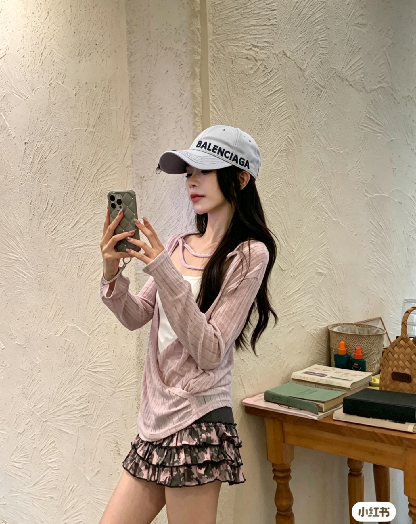 🌾BALENCIAGA巴黎世家新款logo棒球帽，很酷的色系，男女佩戴都有不同style，第一P抢先出货
