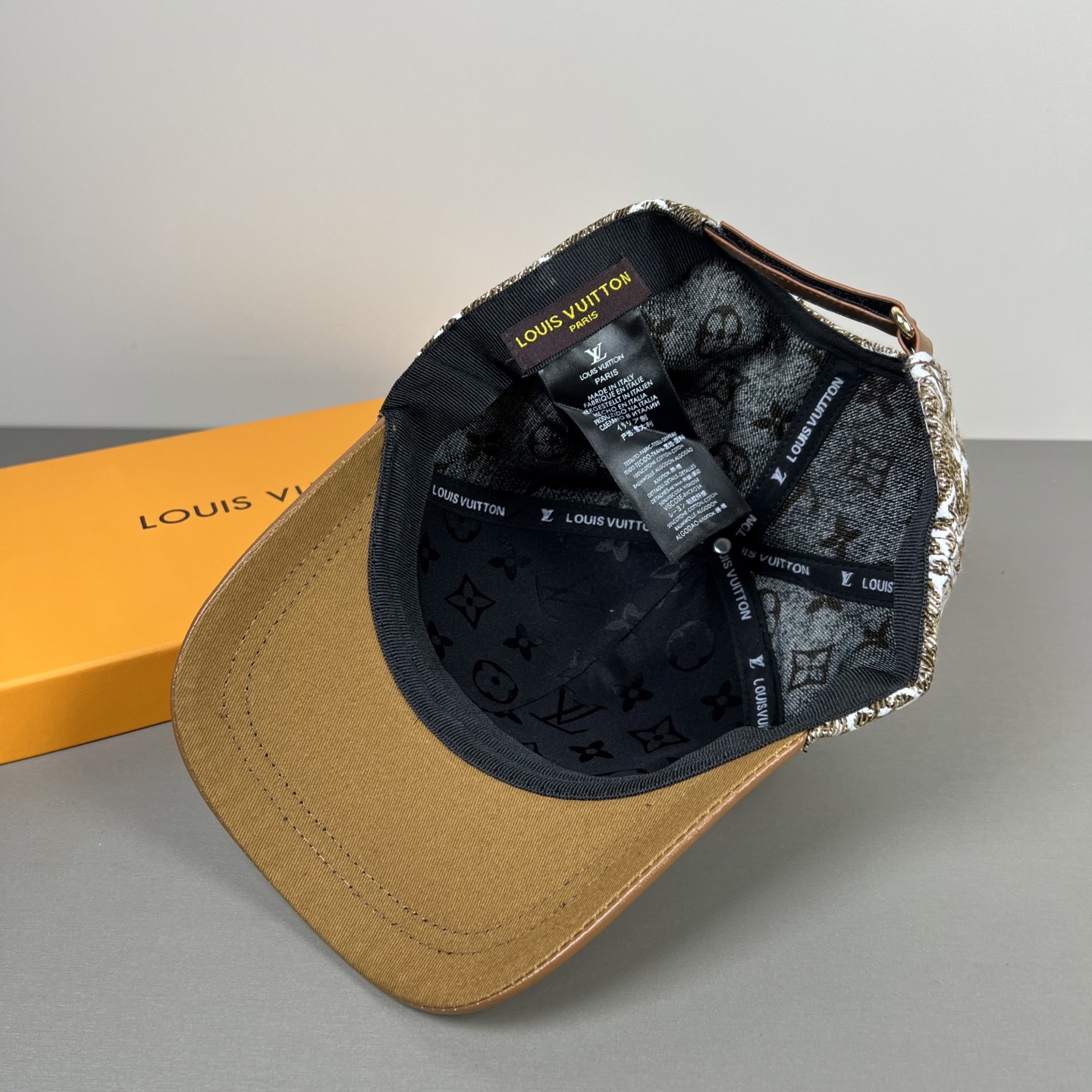 P路易威登棒球帽 LouisVuitton😍新款LV棒球帽，重工打造♥️高端大气，百搭款🤗男女通用！