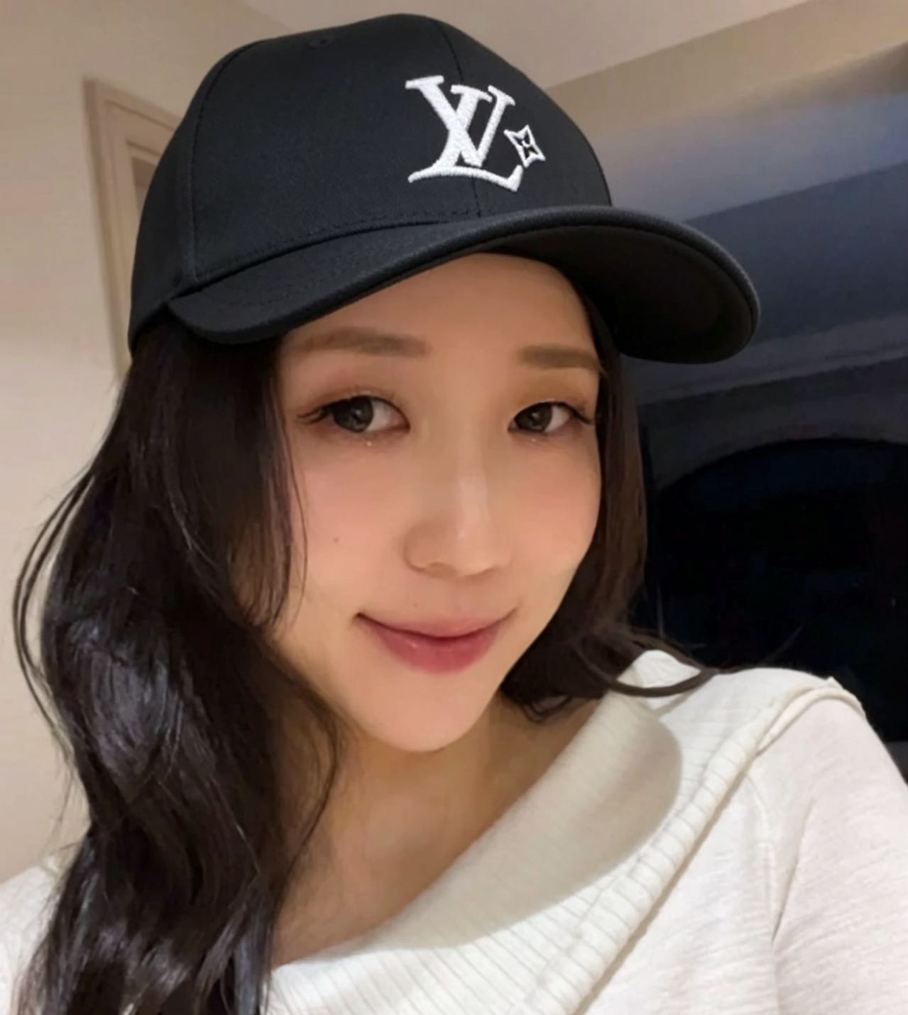 P🧢路易威登lv棒球帽 LouisVuitton😍新款重工打造♥️高端大气，百搭款🤗男女通用！