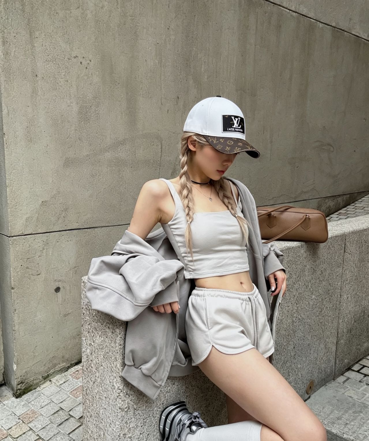 P🧢路易威登lv棒球帽 LouisVuitton😍新款重工打造♥️高端大气，百搭款🤗男女通用！