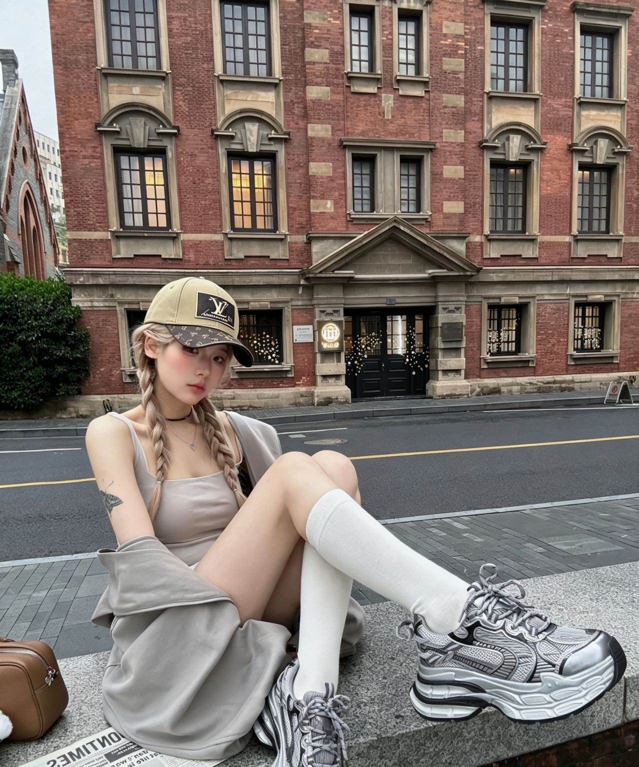 P🧢路易威登lv棒球帽 LouisVuitton😍新款重工打造♥️高端大气，百搭款🤗男女通用！