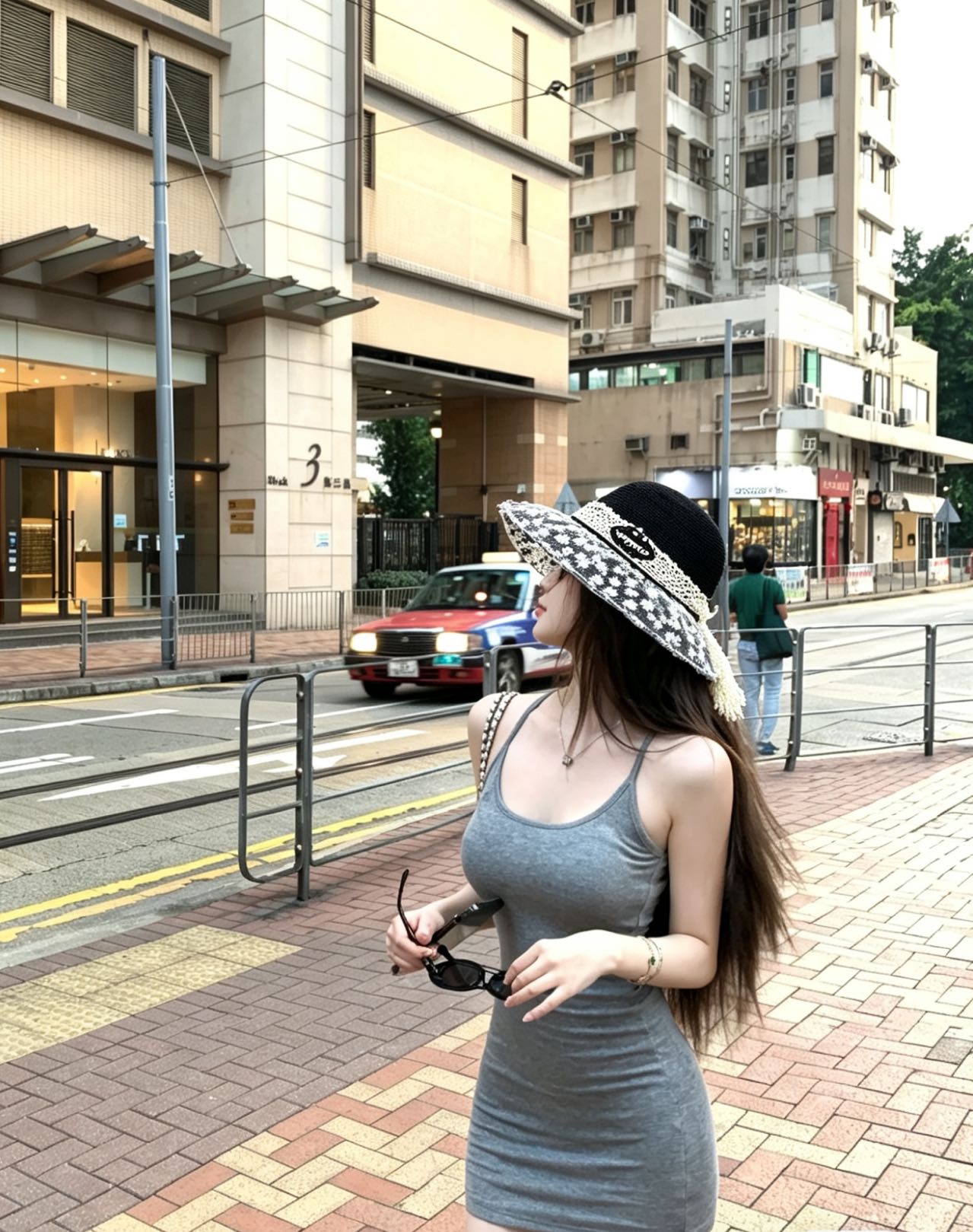 （谬谬miumiu 新款大檐遮阳盆帽/渔夫草帽，防晒显脸小，细腻草编肌理，透气轻盈，度假&日常都不闷热，