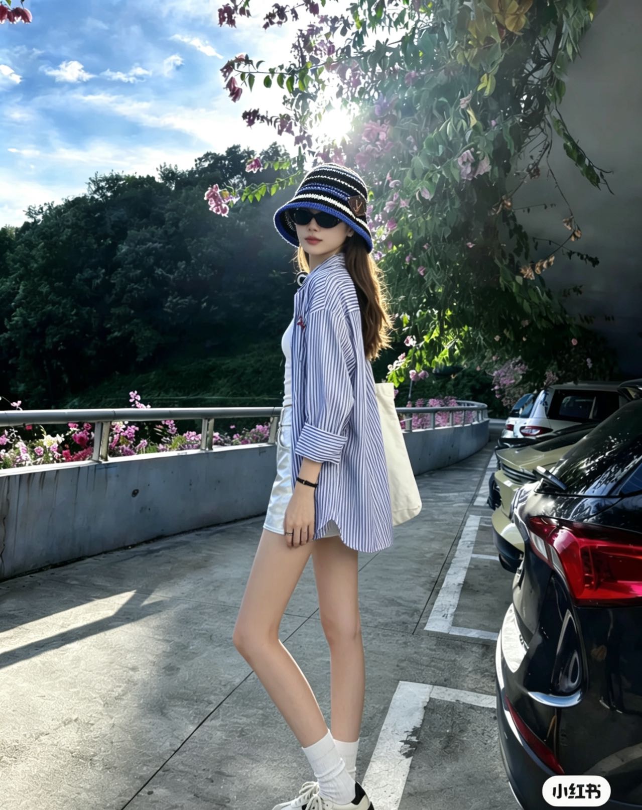 Louis Vuitton 85 路易威登 LouisVuitton 针织花边草帽