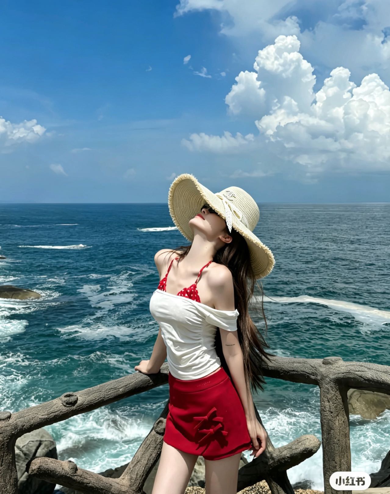 Chanel 85 【CHANEL香奈儿】新款独家款小香小花大沿遮阳帽空顶帽，沙滩大沿遮阳帽，遮阳百搭～休闲出街神器