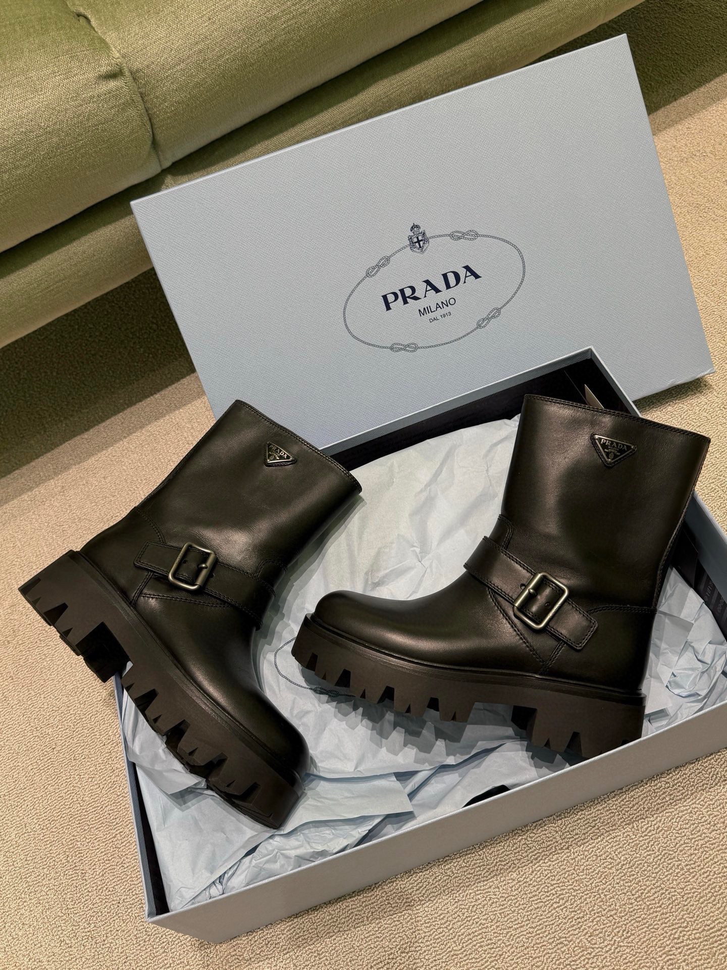 NO:487982,Prada｜ Autumn and winter series of new riding boots, boots, prada, boots19860909Prada｜ 秋冬系列马靴新品,靴子,prada,boots,Women's Shoes