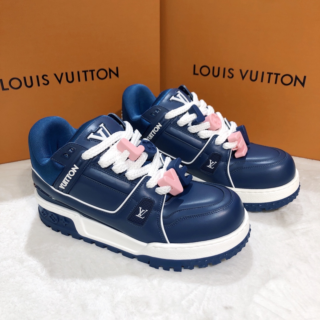 Louis Vuitton Zapatos Zapatillas deportivas Epi Cuero de vaca Caucho Pantalones deportivos